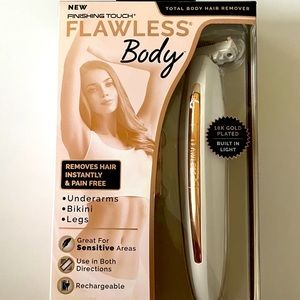 Flawless body shaver